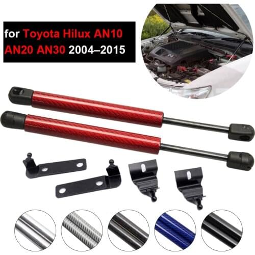 For Toyota Hilux Vigo Pickup 2005-2014 2x Car Styling Front Hood Bonnet Modify Gas Struts Lift Support Shock Damper Absorb