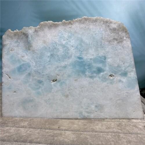 Larimar Crystal Natural Stone Raw Quartz Healing Wicca Home Decoration Crafts Gift Cluster Specimen