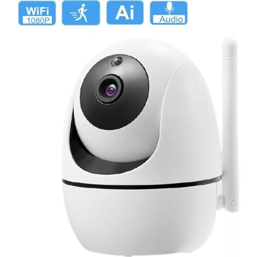 TUYA 2MP H.265 Indoor Wireless Wifi Auto Tracking 1080P IP Camera Audio Motion Detection Video Surveillance CCTV Security Camera