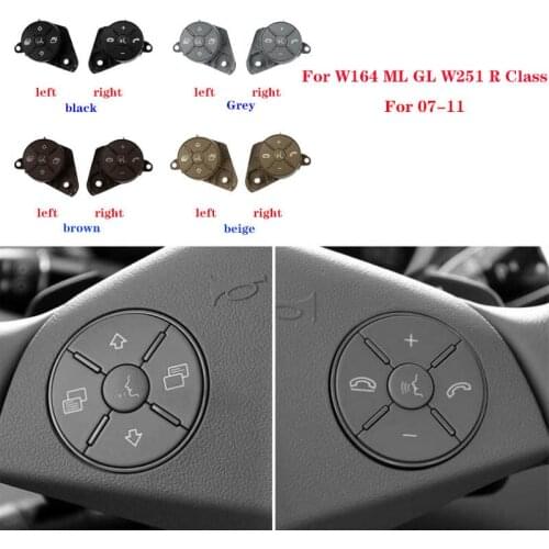 Multi-function steering wheel switch button Audio Control Buttons Bluetooth mobile phone for Benz W164 ML Class W251