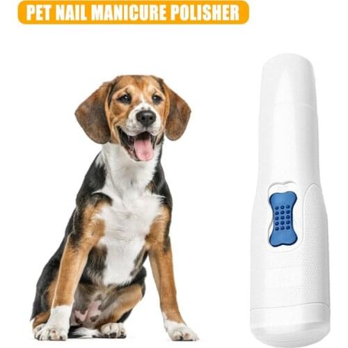 Pets Nail Polisher Automatic Nail Clippers For Cats Nail Clipper USB Animal Grooming Trimmer Low Noise