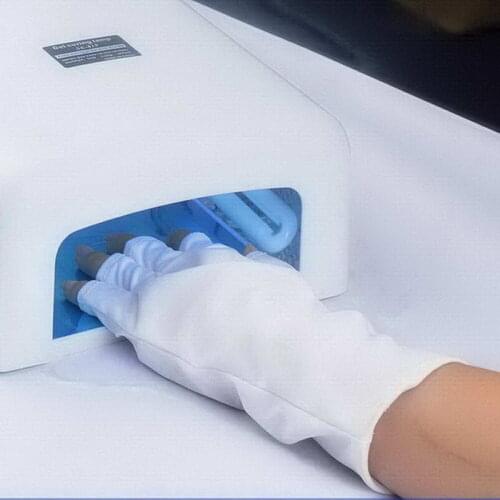 New Nail Gloves Phototherapy Gloves Radiation Protection Gloves Portable Manicure Tools SCI88