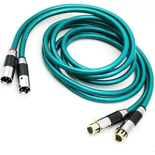Ortofon Hifi Audio XLR Balance Cable whit Carbon Fiber Plug