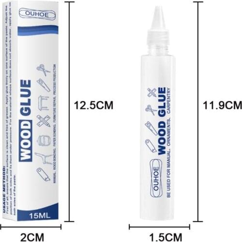 Waterproof Wood Glue Wooden Craft Glue Cloth Adhesive Ceramic Wood Repair Glue Carpentry DIY Adhesives Paper Bonding