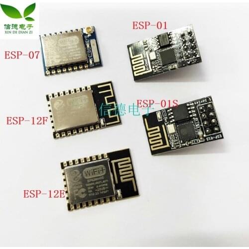 1pcs ESP8266 ESP-01 ESP-01S ESP-07 ESP-07S ESP-12 ESP-12E ESP-12F ESP-32 serial WIFI wireless module wireless transceiver 2.4G