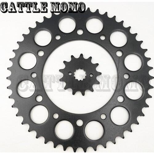 520 Chain Front & Rear Sprocket 47 and 13 Teeth For HONDA XR250 III S (Baja) 1996 XR 250 Baja Japan 97-07 XR250 R 96-04 OFF-Road