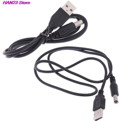 80cm USB 5V Charger power Cable to DC 5.5 mm plug jack USB Power Cable For MP3/MP4 Player