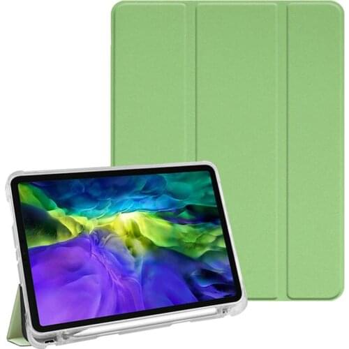 For IPad Air 4 Case With Pencil Holder 10.9 2020 PU Leather Stand Cover Funda For IPad Air 4 Air4 2020 10. 9 Inch Tablet Cases