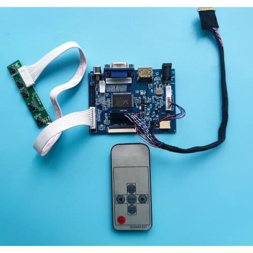 For LTN156AT05 40pin 2AV LCD remote Screen LED panel 15.6" 1366×768 display HDMI-compatible VGA Controller Board kit