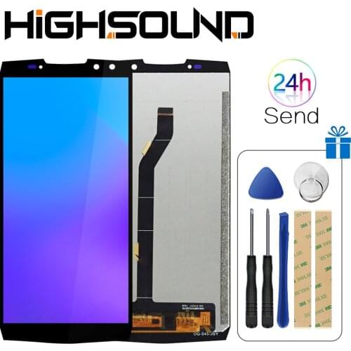 For Oukitel K10 LCD Display+Touch Screen Screen Digitizer Assembly Repair Parts+Tools +Adhesive LCD Glass Panel for oukitel k10