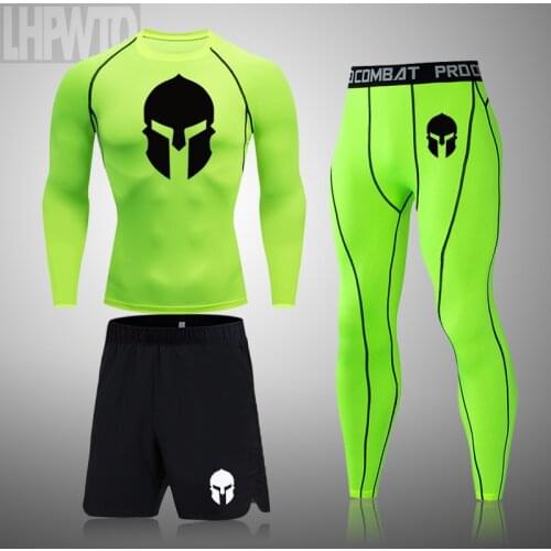 Brand logo Compression Tights Running Clothing Mens Basketball Base layer Leggings training track suit Sports suit Gym joggers