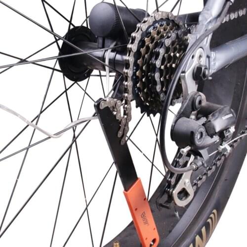 1 Set Of Bicycle Cartridge Disassembly Tool Bicycle Chain Tool Kit With Chain Whip Flywheel/lock Ring Disassembly Wrench