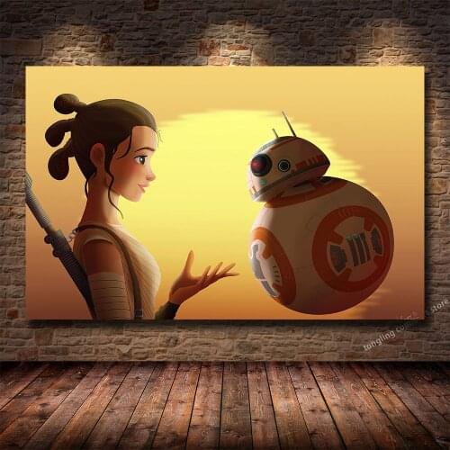 Star Wars Soldier Abstract Retro Art Deco Home Decor Art Decor Nursery Kids Room HD Quality Posters Canvas Painting