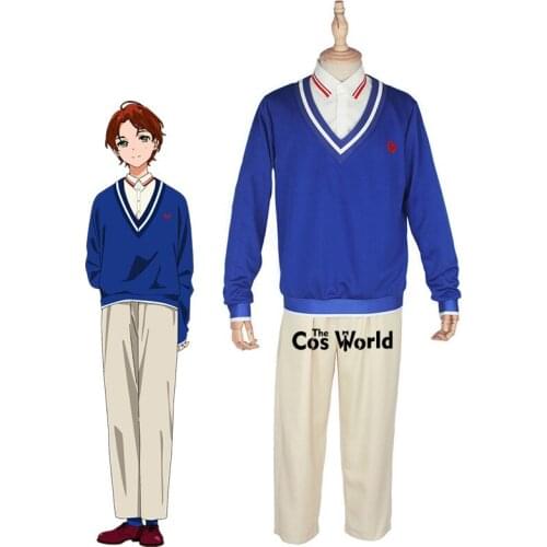 Wonder Egg Priority Sawaki Momoe Sweaters Shirt Pants Outfits Anime Customize Cosplay Costumes