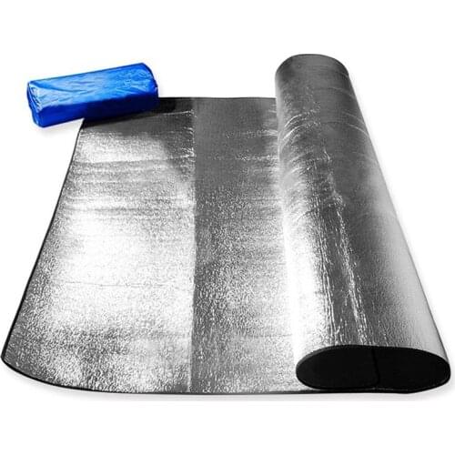 Camping Mat Tent Mattress Waterproof Aluminum Foil EVA Convenient Collapsible Sleeping Picnic Beach Pad Outdoor Mat Hiking A10