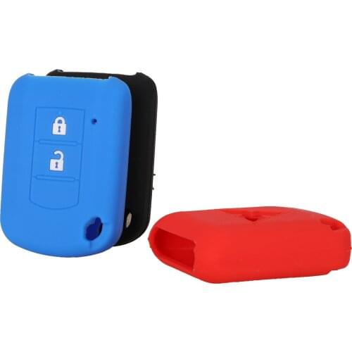 Kutery 10PCS Remote Coloful Silicone Car Key Cover Case For Mitsubishi ASX Lancer EX Galant Outlander Pajero 2 BTN Protector