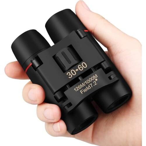 30x60 Mini Compact Binoculars for Kids and Adults, Small Portable Pocket Travel Binoculars for Bird Watching Outdoor Hunting