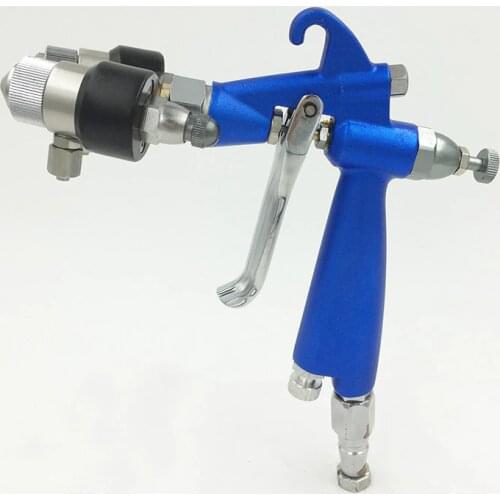 Nano chrome painting dual head pneumatic sprayer hot on sales double nozzle spray gun