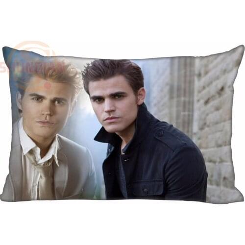 P#J40 Custom the vampire diaries #3 Rectangle Pillowcase zipper Classic Pillow Case size cm&35X45cm W#1121Y-FG40