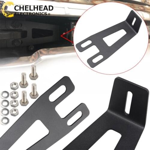 For Dodge Ram 2500 3500 Hidden Bumper Led Light Bar Mount Bracket Holder for Ram 2003-2018
