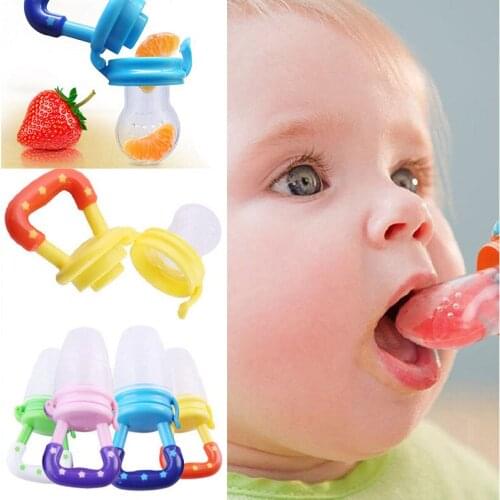 Feeding Pacifier Fresh Fruit Food Kids Nipple Feeding Safe Milk Feeder For Baby Pacifier Bottles Nipple Teat Nibbler Feeder