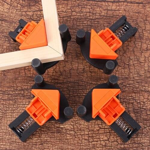 90 Degree Right Angle Clamp Fixing Clips Picture Frame Corner Clamp DIY Furniture Woodworking Hand Tools ​Positioning Fixture