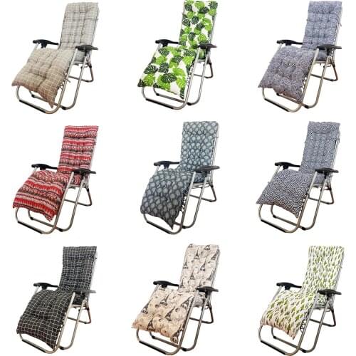 Outdoor Chaise Lounger Cushion Rocking Chair Mat Seat Cushion Garden Chair Floor Mat Student 3D Seat Back Cushions Wholesale