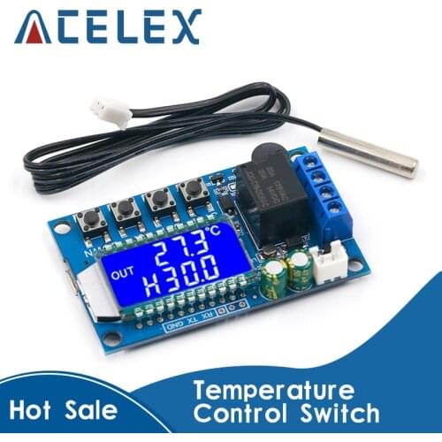 XY-T01 Digital Thermostat Heating Refrigeration Digital Temperature Control Switch Temperature Controller Module