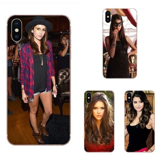 Nina Dobrev The Vampire Diaries TPU Screen Protector For Xiaomi Mi A1 A2 A3 CC9 CC9E 9T mi10 mi9 mi8 pro lite SE