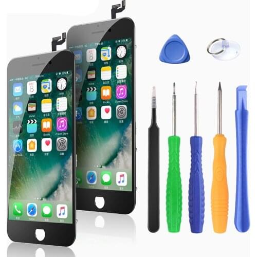 LCD Screen for iPhone 6 6S 7 7 8 Plus X 6SPlus iPhone 7 8 Plus 3D Touch Digitizer Assembly Replacement Phone LCDs AAA