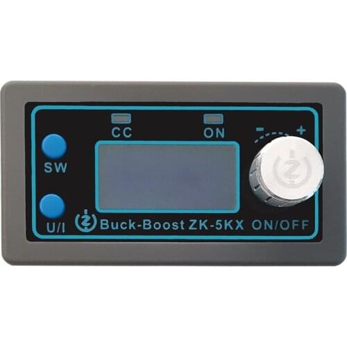 ZK-5KX DC DC Buck Boost Converter 0.6-36V 5A 5-24V 80W Power Module Adjustable Regulated Laboratory Power Supply