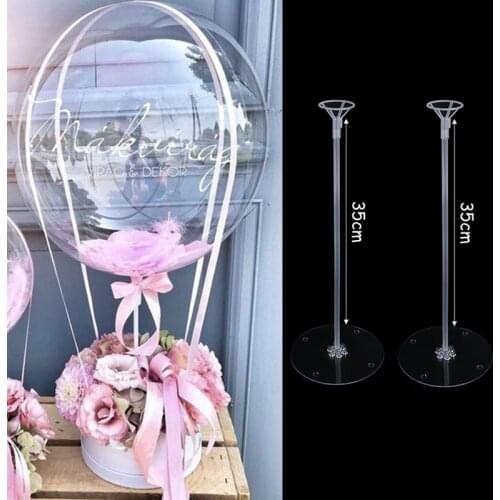 1/2/3/5pcs Wedding Table Balloon Stand Balloon Holder Support Table Floating Baloon Stick aby Shower Birthday Party Globos Decor
