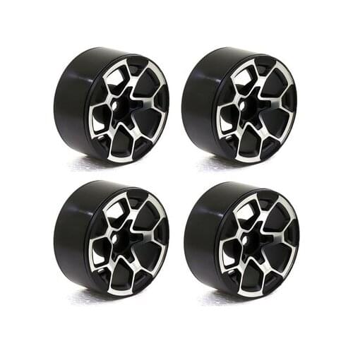 1.9 inch aluminum alloy wheel 1/10 simulation climbing car universal SCX10 TRX-4 lock tire wheel W019