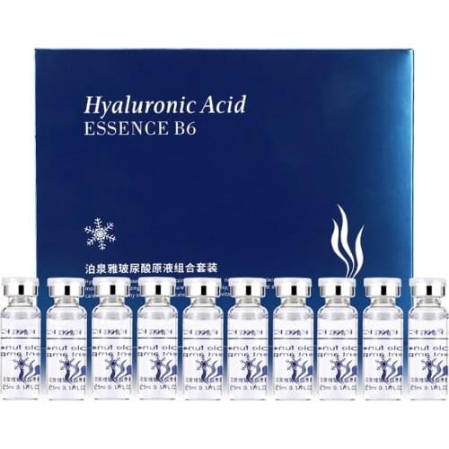 10pcs BIOAQUA Face Serum Moisturizing Hyaluronic Acid Vitamins Facial moisturizing Anti Wrinkle Aging Collagen Skin Care Essence