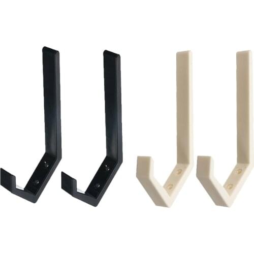 2pcs ABS Wall Mount Helmet Hook Holder Hanger Rack For Motorcycle Bike ATV Luggage Hook Multipurpose Wall Mount Rack