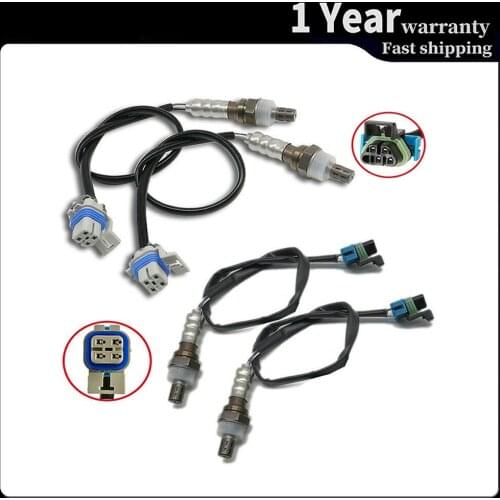 234-4669 234-4651 Car accessories 4pcs Lambda Oxygen O2 Sensor Upstream Downstream For Cadillac Escalade EXT GMC Yukon 6.0L