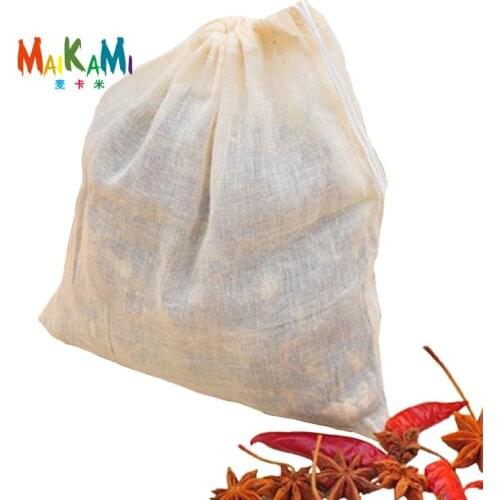 5pcs/Lot- 22*23cm Food Grade Mesh Filter Bag Fruit Juice Nut Milk Coffee Wine Nylon Liquid Filter Bags