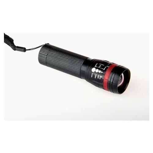 Power Led 'S and Zoon 2 Km Range Aluminum Flashlight