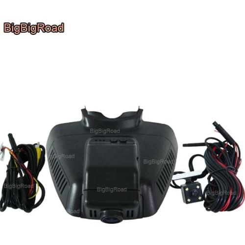 BigBigRoad Car Video Recorder Wifi DVR Dual Dash Camera For Benz GLK 200 260 300 350 2010- 2012 2013 2014 2015 Low Configured