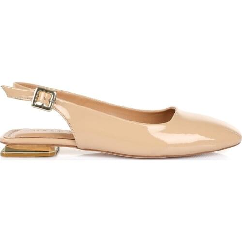 OBLAVION Maya Ballet Special Design Square Heel and 100 Genuine Leather Inner Comfortable and Very Stylish In Office and daily