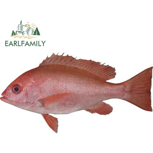 EARLFAMILY 13cm x 7cm for Snapper Car Assessoires Stickers Vinyl Car Wrap Decal Caravan Motorcycle Funny Windshield Decals Decor