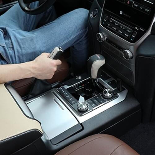 For Toyota Land Cruiser 200 LC200 2008 2009 2010 2011 2012 2013 2014 2015 Leather Shift Handbrake Sleeve