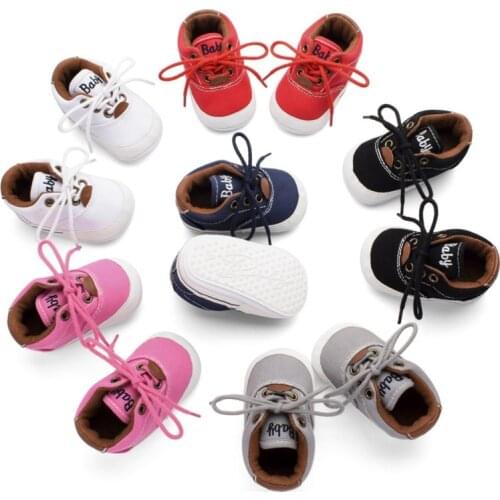 Baby Boy Shoes New Classic Canvas Newborn Baby Shoes For Boy Prewalker First Walkers