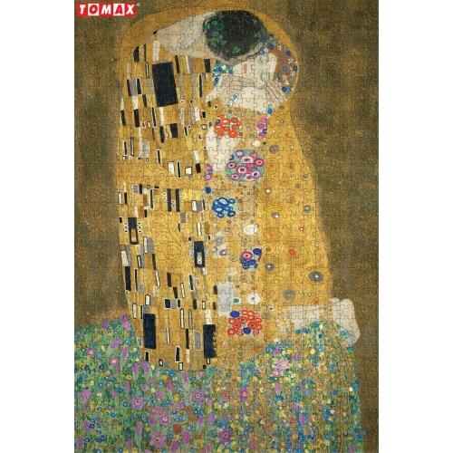 1000 Pieces of Kiss Portrait Sdele Bloch-Bauer I Puzzle Hanging Painting Adult Entertainment Childrens School Supplies Gift