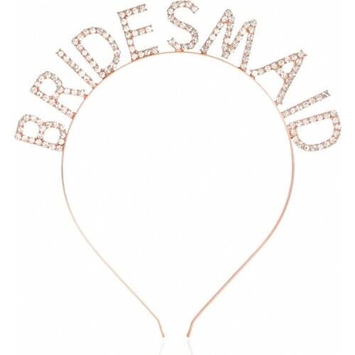 Bridesmaid Headband Bachelorette Party Bride To Be Hen Party Decoration Bridal Shower Supply