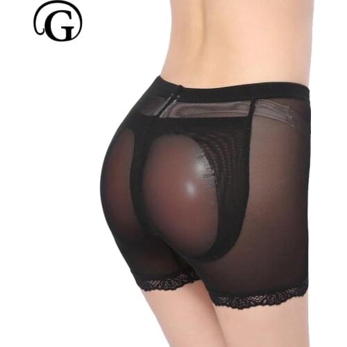 Booty Silicone Pads Panties Fake Ass Enhancers Butt Lifter Women Removable Shaper Breathable Control Thigh Underwear