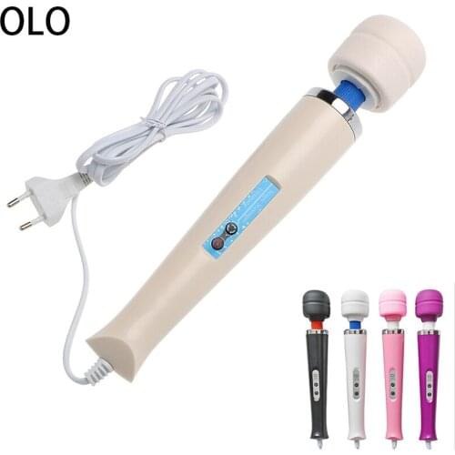 Big Size Direct insertion AV Rod Vibrator Powerful Vibration Massager Clitoris Stimulator Erotic Sex Toys for Women Adult toy