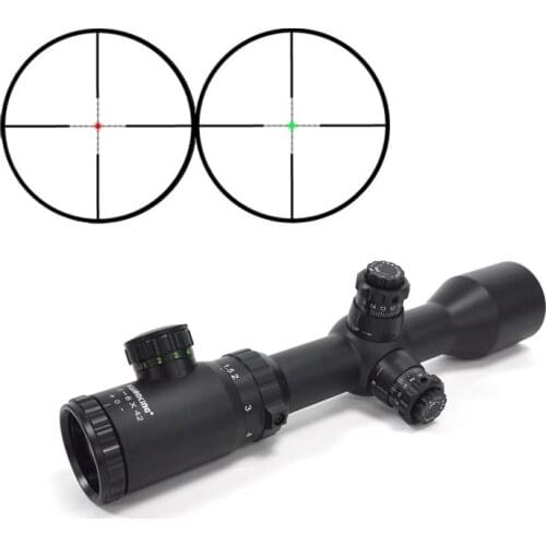 Visionking 1.5-6x42 Riflescope Mil-Dot 30mm IR Hunting Scopes Tactical Military Rifle Scope Sights For 223 308 30-06 AR 15