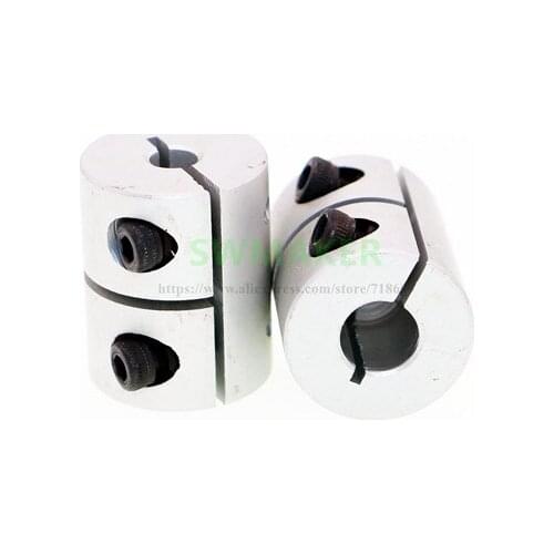 2pcs 5x8mm Aluminum alloy rigid coupling for Reprap Creality Ender-3 CR-10 serie S4 S5 3D printer 5mm To 8mm Router Connector