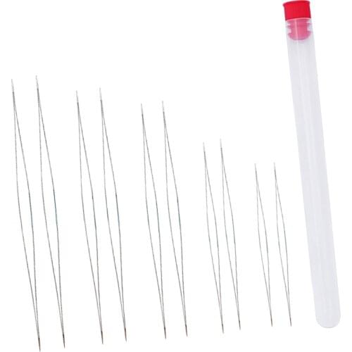 5 Sizes (10pcs) Stainless Steel Beading Needle For DIY Crafts Jewelry Making